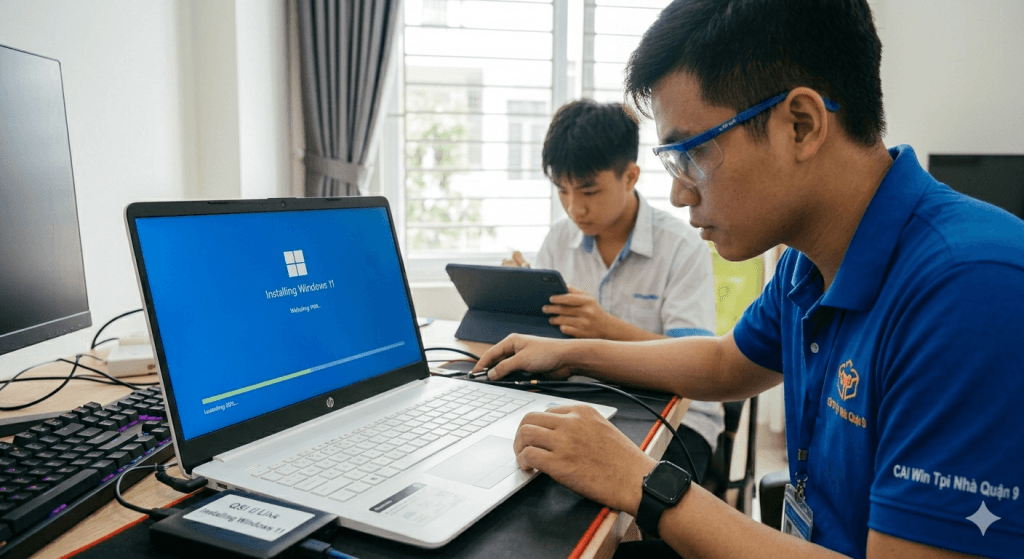 cai win 11 tai nha quan 9